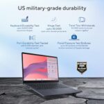 ASUS Chromebook CX1405, Intel Celeron N4500 Processor,Chrome OS, Thin & Light Laptop (Integrated Intel UHD Graphics/8GB RAM/128GB SSD/FHD/14 (35.56 cm)/60Hz/42WHrs/Quiet Blue/1.4 Kg) CX1405CKA-S60394  : Electronics - Image 14