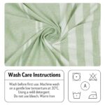 Värde 210 TC Handmade Double Bedsheet | Without Pillow Cover | Handloom Cotton Bedsheets for Double Bed | Bed Sheet Size (90X100 Inches, 7.5 x 8.3 Feet | Oxley)  : Home & Kitchen - Image 3