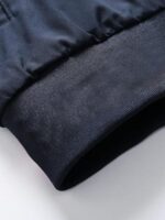 Buy TAGAS Men's Regular Jacket Fit For Casual Wear | Low-Cut Standing Collar | Full Sleeve | Latest Stylish Jacket For Men |Regular Fit Zip-Up Casual jacket| bomber jacket for men(MJ-9015) (M, NAVY) - Image 4