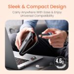 Portronics Bridge Y USB 3.0 to Type C OTG Adaptor, 10Gbps High Speed Data Transfer, Thunderbolt to USB Adapter, Compatible for All Type C Devices, Smartphone, Laptops, Tablets, Chargers, MacBook  : Computers & Accessories - Image 6