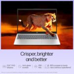 HP 15, 13th Gen Intel Core i3-1315U (12GB DDR4, 512GB SSD) FHD, Anti-Glare, Micro-Edge, 15.6''/39.6cm, Win11, M365 Basic(1yr)* Office24, Silver, 1.59kg, fd0573TU, FHD Camera w/Shutter Laptop  : Electronics - Image 5