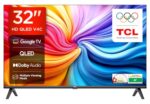 TCL 80 cms (32 inches) V4C Series HD Ready Smart QLED Google TV 32V4C  : Electronics