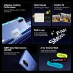 OnePlus Nord CE5 | Massive 7100mAh Battery | MediaTek Dimensity 8350 Apex | Powered by OnePlus AI | 8GB + 128GB | Black Infinity   - Image 4