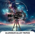 Buy Audavibe Educational 140x Astronomical Telescope with APP | 1000+ Facts on Solar System, Spacesuits, Launchers, Celestial Bodies, etc | AstroReels, Skymap & AR Based Fun Learning (40070) Online at Low Prices in India -  - Image 6