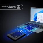 Walker Best Student &Office Work Laptop|Thin & Light|14.1" 1920 * 1080 Resolution FHD IPS Display |4GB RAM,128GB SSD|Celeron Processor N4020 (Gemini Lake)| Windows 11 Home | Silver  : Electronics - Image 4