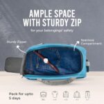 Buy Aristocrat Polyester Hard 50 Cms Luggage- Suitcase Travel Duffle (Dfroo52Etbl_Teal Blue) - Image 5