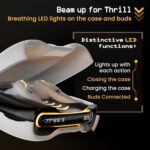 GOBOULT Newly Launched Astra Truly Wireless in Ear Earbuds with 48H Playtime, Built-in App Support, 45ms Low Latency Gaming, Breathing LEDs, 13mm Bass Drivers Ear Buds, Made in India (White Opal)  : Electronics - Image 14