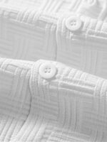 Leriya Fashion Men's Regular Fit Shirt White  : Clothing & Accessories - Image 3