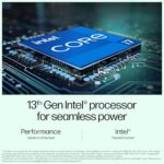 HP 15, 13th Gen Intel Core i7-1355U (16GB DDR4, 512GB SSD) FHD, Anti-Glare, 15.6’’/39.6cm, Win11, M365(1yr)* Office 24, Silver, 1.59kg, Iris Xe, FHD Camera w/Shutter, Backlit Laptop fd0468tu/fd0515tu  : Electronics - Image 2