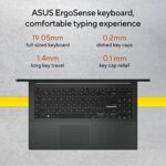 ASUS Vivobook Go 15 (2023), AMD Ryzen 5 7520U, 16GB RAM, 512GB SSD, FHD, 15.6"/39.62cm, Windows 11, MS Office 2021, Mixed Black, 1.63KG, E1504FA-NJ542WS, Alexa Built-in, Thin & Light Laptop  : Electronics - Image 6