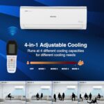 Voltas 1.5 Ton 5 Star Inverter Split AC (Copper, 4-in-1 Adjustable Mode, Anti-dust Filter, 185V Vectra Elite, White)  : Home & Kitchen - Image 4