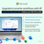 HP 15, 13th Gen Intel Core i7-1355U (16GB DDR4, 512GB SSD) FHD, Anti-Glare, 15.6’’/39.6cm, Win11, M365(1yr)* Office 24, Silver, 1.59kg, Iris Xe, FHD Camera w/Shutter, Backlit Laptop fd0468tu/fd0515tu  : Electronics - Image 6