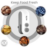 Buy Seznik Sealing Machine for Food Packets - Portable Handheld Sealing for Food Packets, Snacks, Chips, Fresh Storage - Mini Sealing Machine, 1 YEAR Warranty (White) Online at Low Prices in India -  - Image 5