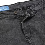 KOTTY Men's Cotton Lycra Blend Relaxed Fit Mid Rise Jeans Jet Black  : Clothing & Accessories - Image 5