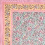 elanorhomes Jaipuri Cotton King Size Bedsheet (90x108) - Petal Symphony with 2 Pillow Covers, 240 TC  : Home & Kitchen - Image 5