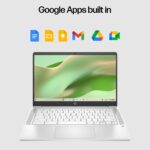 HP Chromebook X360,Intel Celeron N4120,14-Inch (35.6 Cm),Hd,4Gb Lpddr4,64Gb Emmc,Intel Uhd Graphics,Thin&Light,Dual Speakers,Brightview Display (Chrome 64,White,1.49 Kg),Ca0505Tu,Chrome OS  : Electronics - Image 4