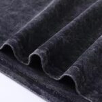 Buy boffi ... 100% Cotton Oversized T-Shirt Unisex Drop Shoulder Dye Washed Street Look Black Pack of 1 (in, Alpha, L, Regular, Black) - Image 5