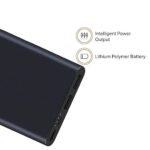 MI 10000mAh Lithium Polymer Power Bank 2i with 18 Watt Fast Charging, (Black) - Image 4
