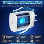 Samsung 25W USB-C Super Fast Adapter (White) | for Galaxy S25, S24, S22/Plus/Ultra/FE/Edge, S24fe/Z Fold/Flip 7/6/A/M/F/06/36/16/17/35,56/55/26/05/15/14/06/5G/4G, Tab/A9/A8/A7/S10/S9/S8, 25 w Charger - Image 6